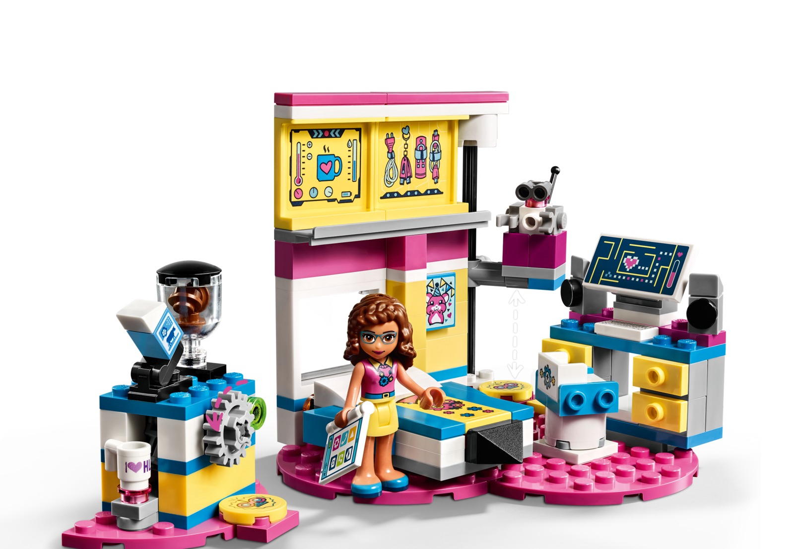 olivia's bedroom lego