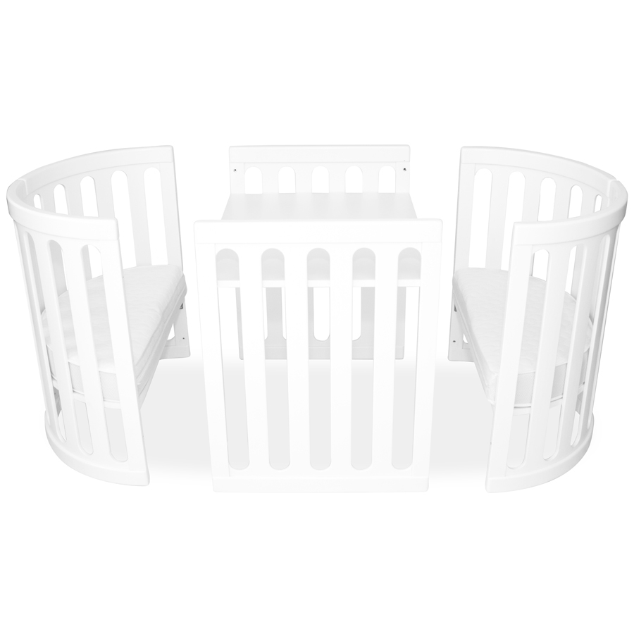 Kaylula Sova 4 in 1 Cot Bed (White)