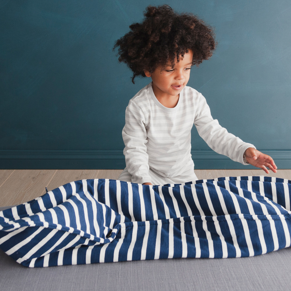Woolbabe: Duvet Front Zip Woolbabe - Midnight (2- 4 Years) image