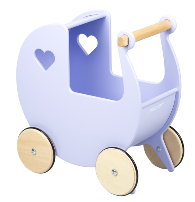 Buy Moover Baby Doll's Pram Light Purple at Mighty Ape NZ