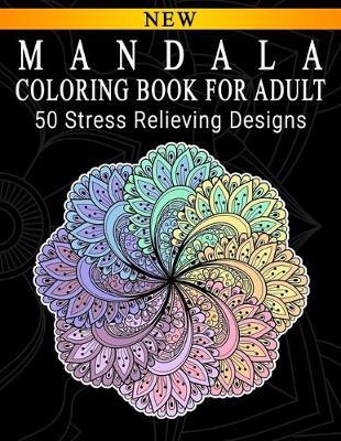 Mandala Coloring Book For Adult by Mandala Parlaxtee