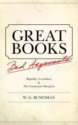 Great Books, Bad Arguments by W.G. Runciman image
