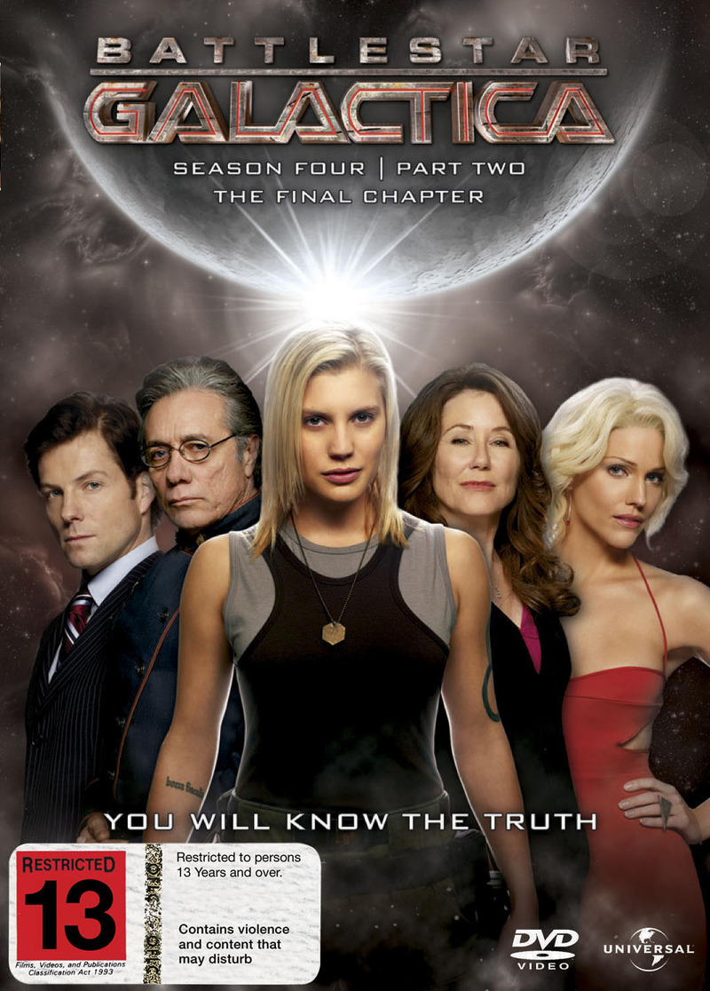 Battlestar Galactica - Season 4: Part 2 - The Final Season (4 Disc Set) on DVD