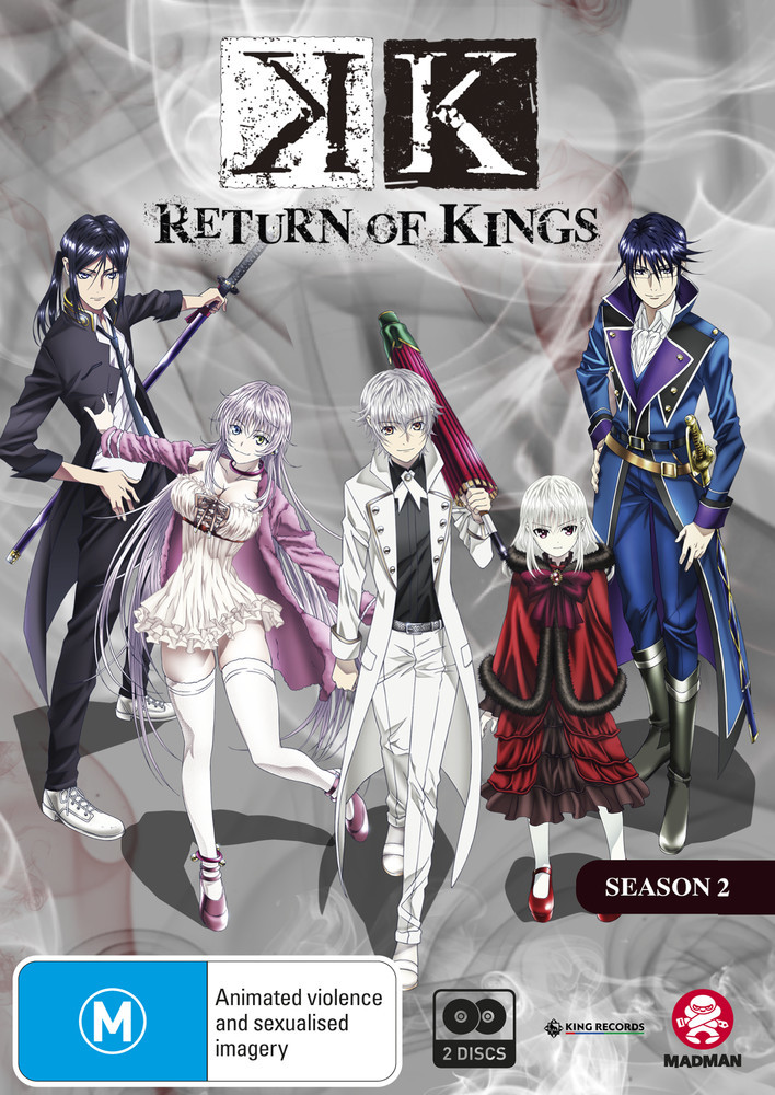 K': Return of Kings - Season 2 | DVD | Buy Now | at Mighty Ape Australia - K Return Of Kings Season 2 Ep 1