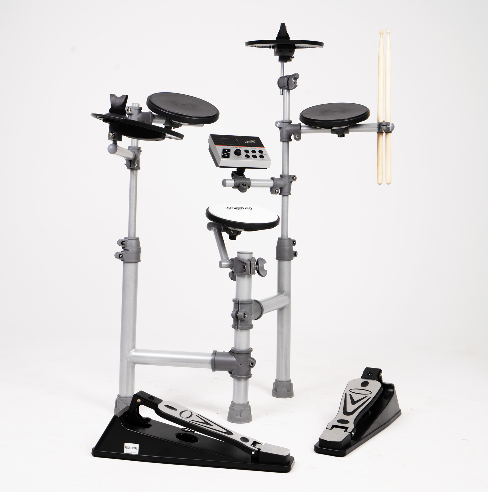 Royale 5 Piece Electric Electronic Drum Kit at Mighty Ape NZ