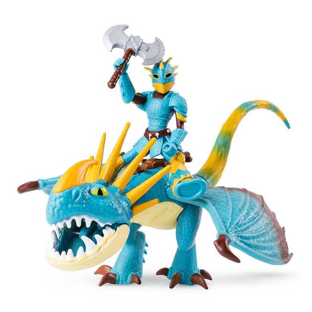 How to Train Your Dragon 3: Astrid & Stormfly - Dragon & Viking Playset