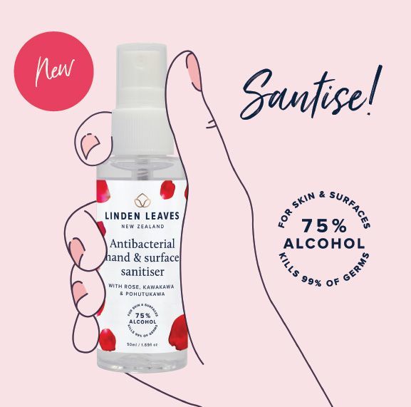 Linden Leaves Hand Sanitiser Spray (50ml) image
