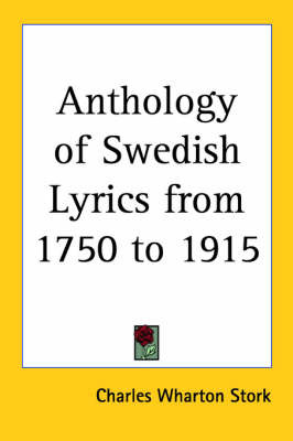 Anthology of Swedish Lyrics from 1750 to 1915 on Paperback