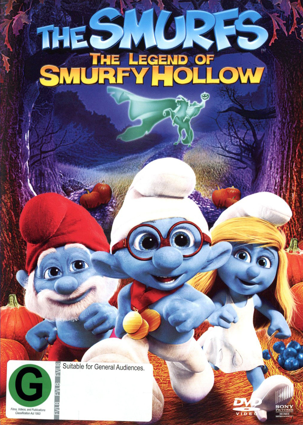 The Smurfs: The Legend of Smurfy Hollow on DVD