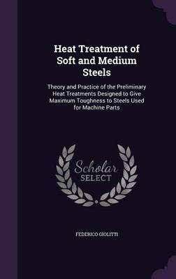 Heat Treatment of Soft and Medium Steels by Federico Giolitti image