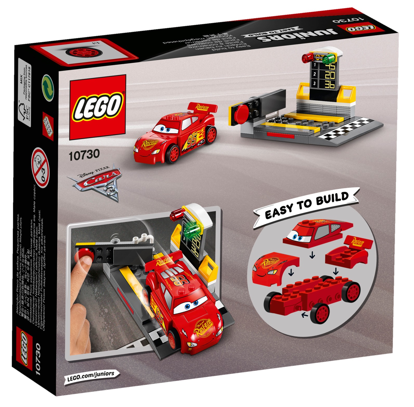 LEGO Juniors - Lightning McQueen Speed Launcher (10730)