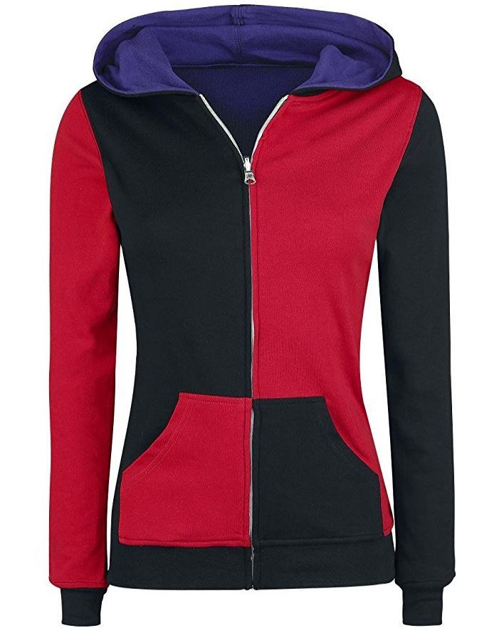 DC Comics: Harley Quinn/Joker Reversible Hoodie (XL) image