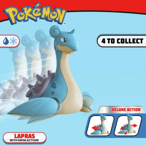 Pokemon: Deluxe Action Figure - Lapras