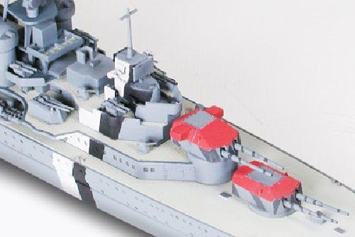 Tamiya 1/700 Prinz Eugen Ger Heavy Cruiser - Model Kit