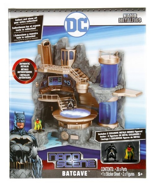 Jada Metal Minis: DC Comics - Nano Metalfigs Batcave Playset image