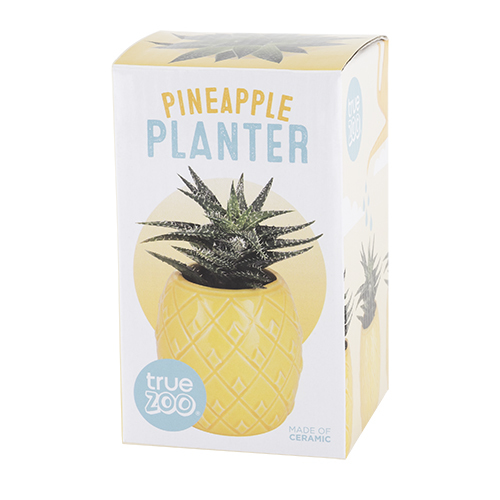 TrueZoo: Pineapple Planter - Yellow (Small)