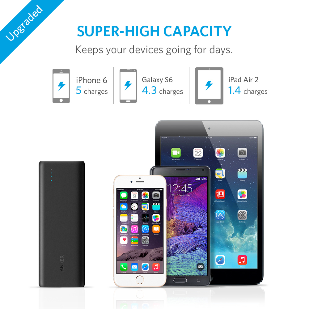 ANKER: PowerCore 15600mAh - Black image