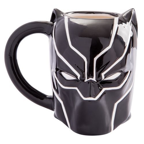 Marvel: Black Panther Ceramic Sculpted Mug (20oz) image