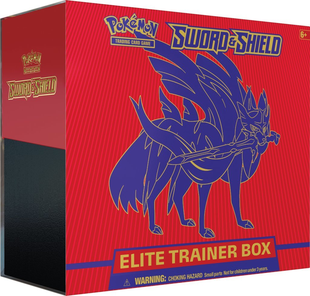 Pokemon TCG: Sword and Shield Trainer Box - Zacian image