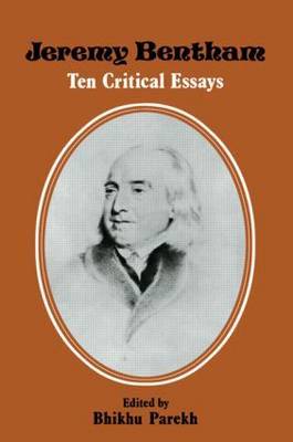 Jeremy Bentham by B.C. Parekh image