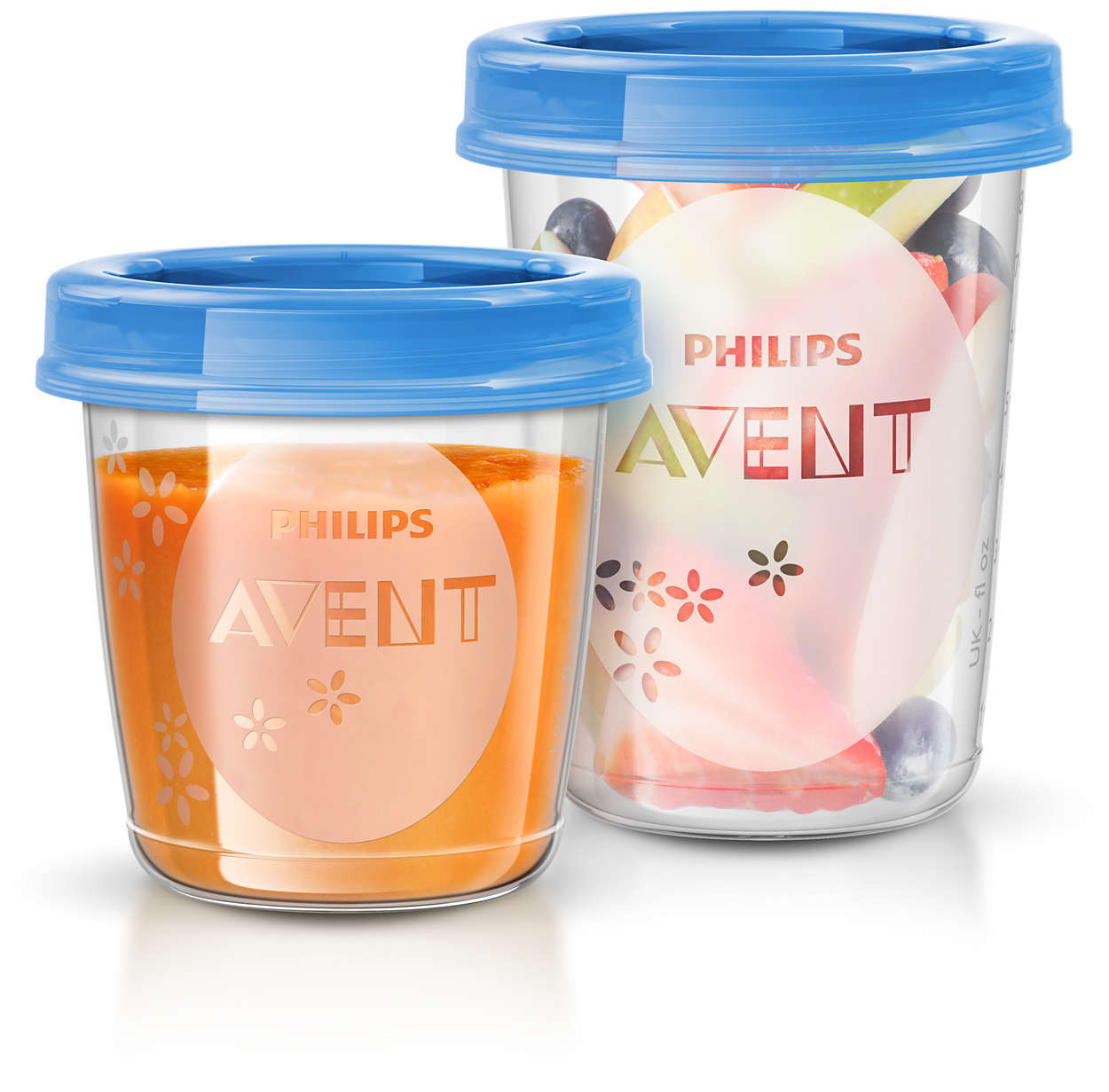 Philips Avent Food Storage Cups - 240ml (5 Pack) image