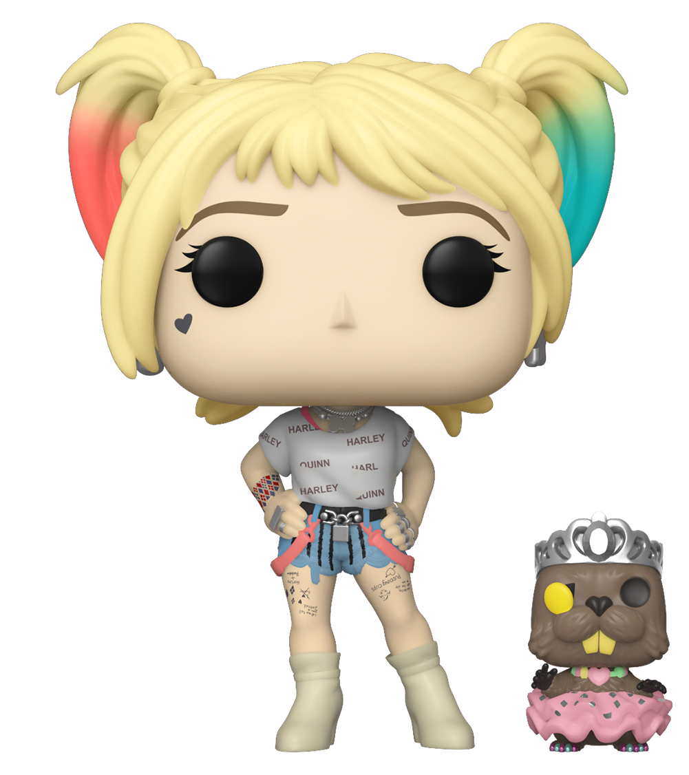 Birds of Prey - Harley (with Beaver) Pop! Vinyl Figure