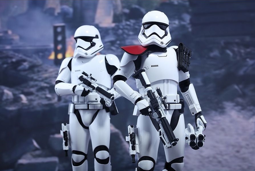 First Order Officer & Stormtrooper - 12" Figure Set image