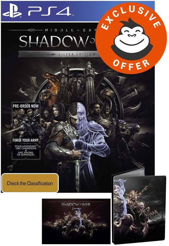 Middle-Earth: Shadow of War Silver Edition for PS4 image