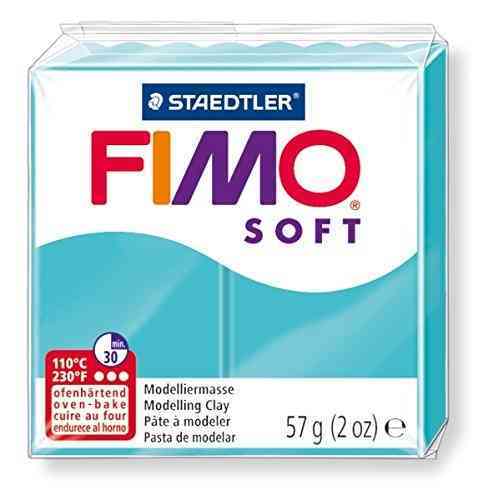 Staedtler Fimo Soft Modelling Clay Block - Peppermint (56g) image