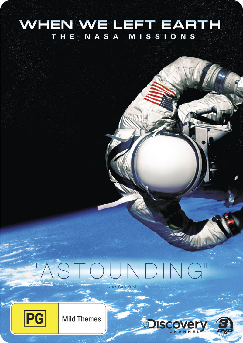 When We Left Earth: The NASA Missions (Discovery Channel) (3 Disc Set) on DVD image