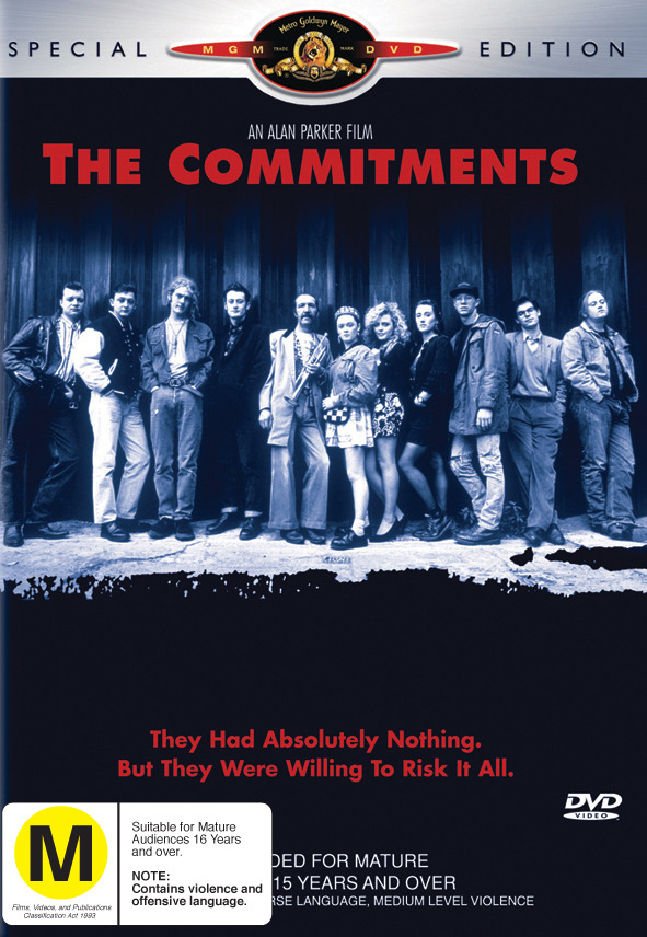 The Commitments on DVD image