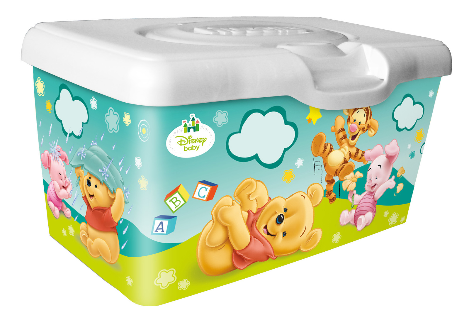 Huggies Baby Wipes Pop-Up Tub - Fragrance Free (80 Wipes) image