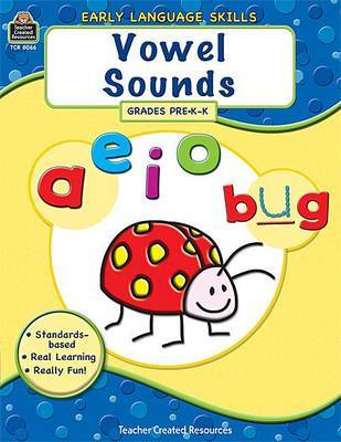 Vowel Sounds, Grades Pre-K-K by Hunter Calder image