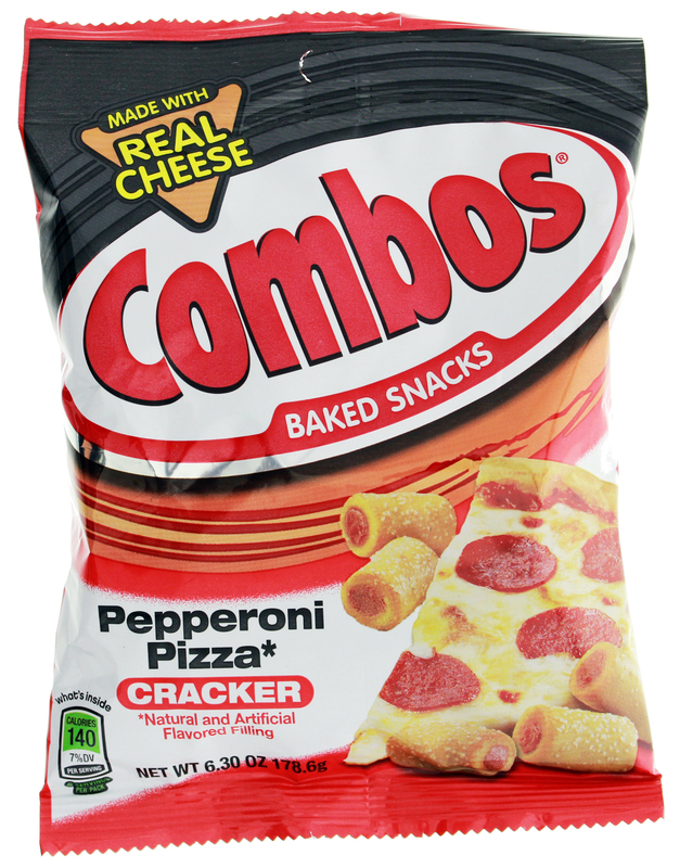 Combos Pepperoni Pizza Cracker Baked Snacks at Mighty Ape NZ
