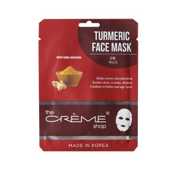 The Crème Shop Turmeric Essence Infused Facial Mask