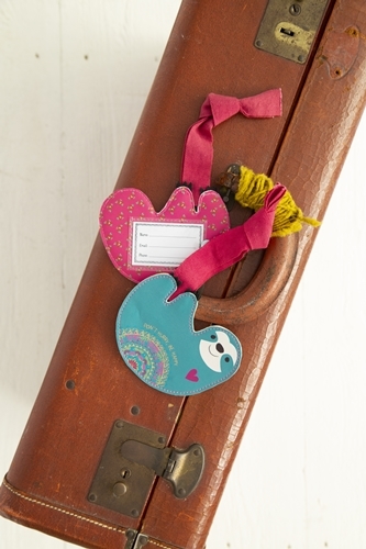 Natural Life: Luggage Tag - Sloth Be Happy