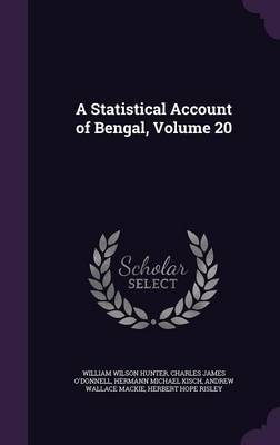 A Statistical Account of Bengal, Volume 20 on Hardback by William Wilson Hunter