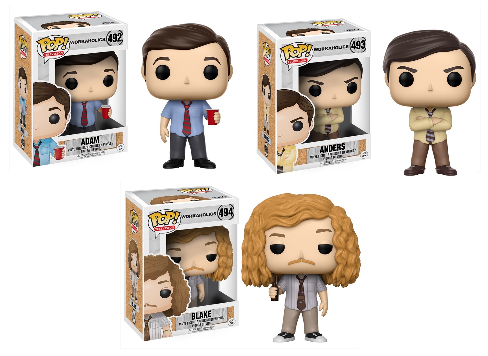 Workaholics – Pop! Vinyl Bundle image