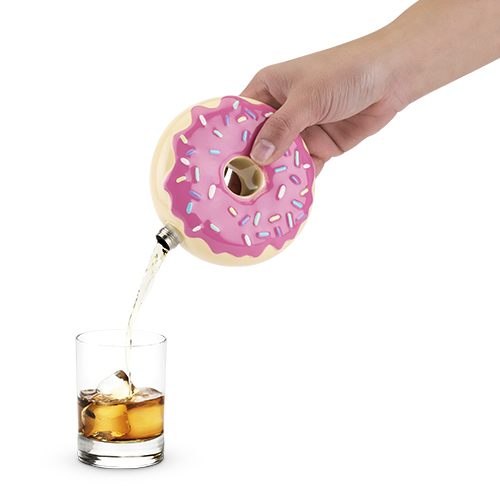 Donut Novelty Flask at Mighty Ape NZ