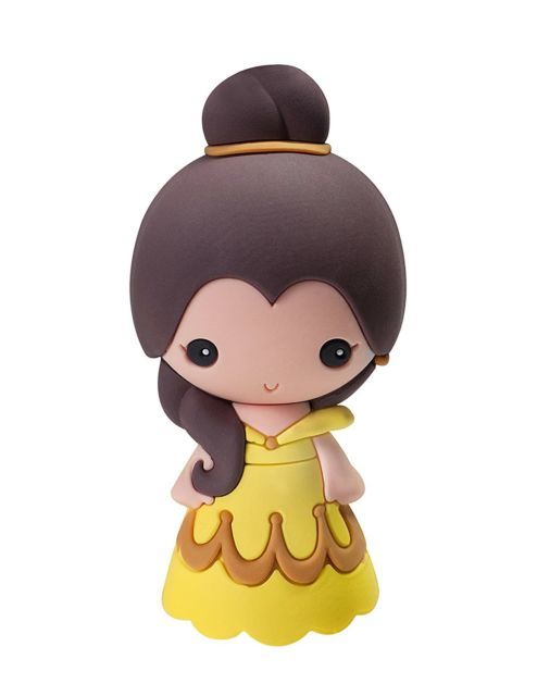 Beauty and the Beast Belle 3D Foam Magnet