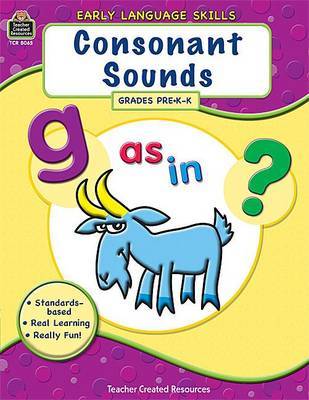 Consonant Sounds: Pre K-K by Hunter Calder image