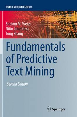 Fundamentals of Predictive Text Mining by Sholom M. Weiss image