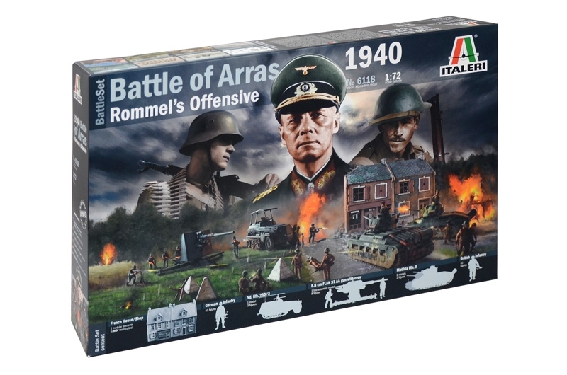 Italeri: 1:72 Battle of Arras Diorama Set image