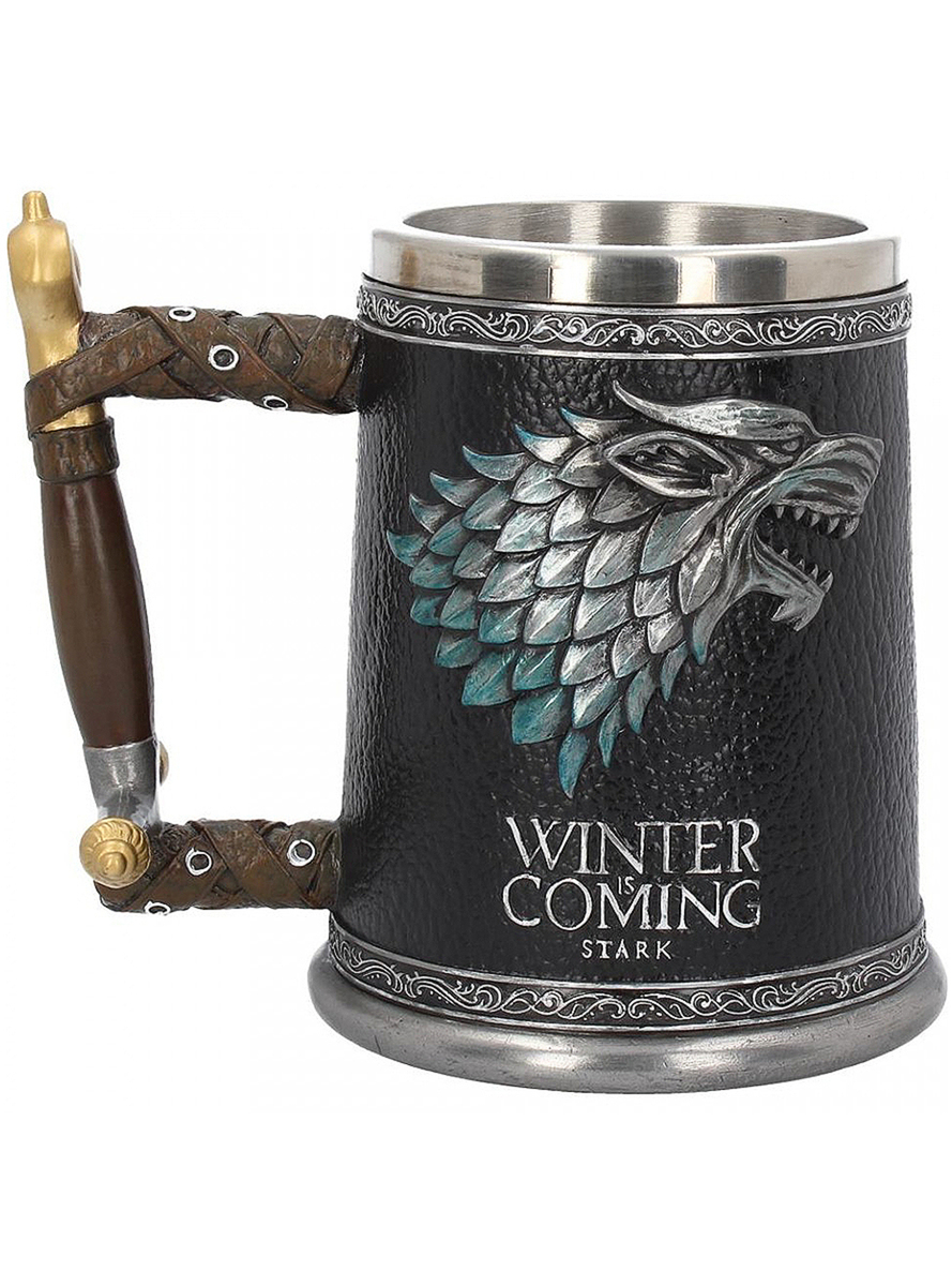 Game of Thrones 'Winter Is Coming' Tankard (14cm)