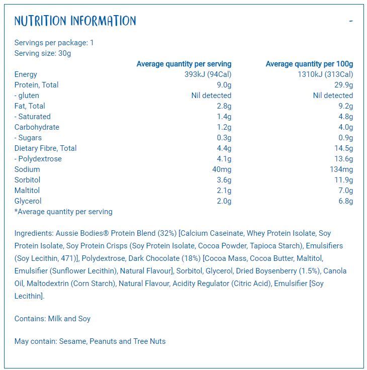 Aussie Bodies Lo Carb Whip’d Protein Bars image