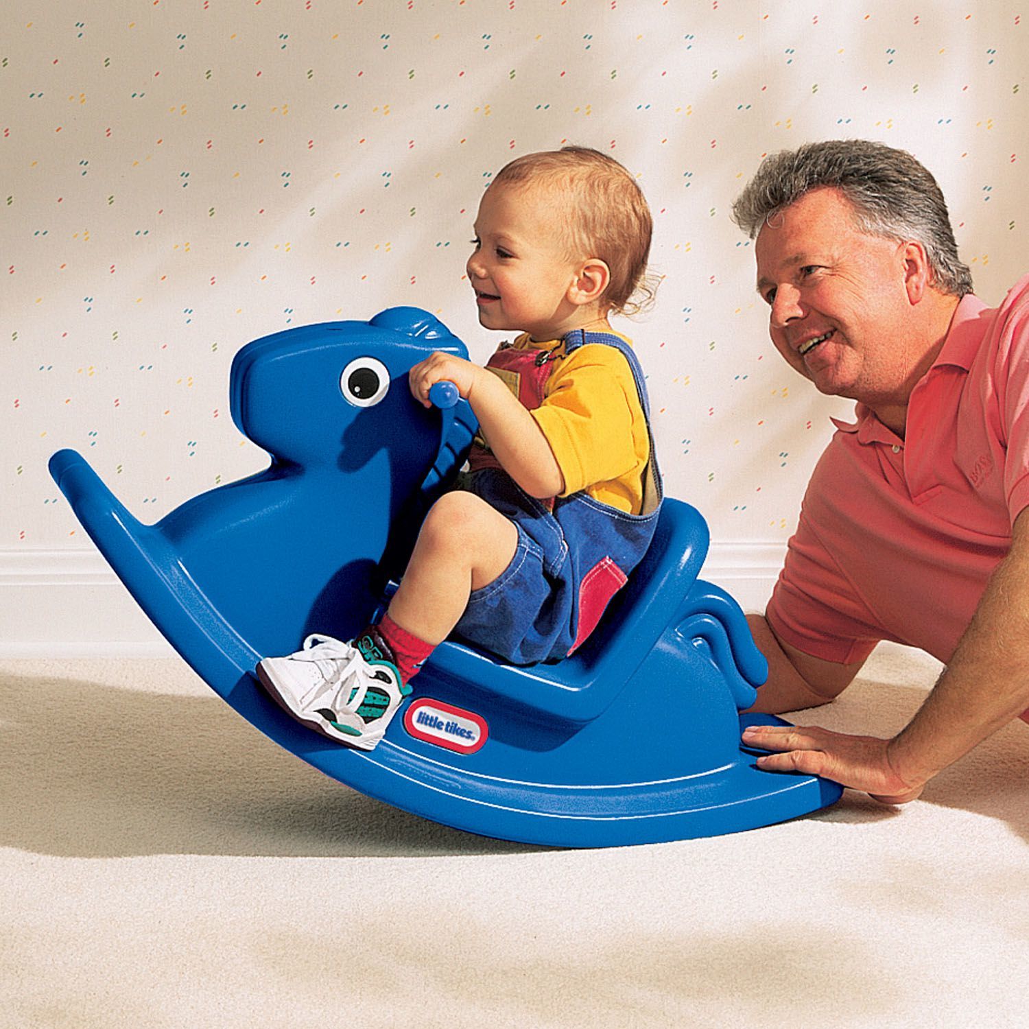 Little Tikes: Rocking Horse - Blue image