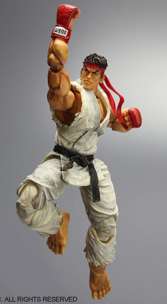 Street Fighter 4 Play Arts Kai Ryu Action Figure image