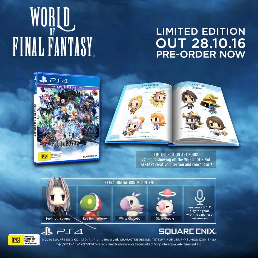 World of Final Fantasy Limited Edition for PS4 image