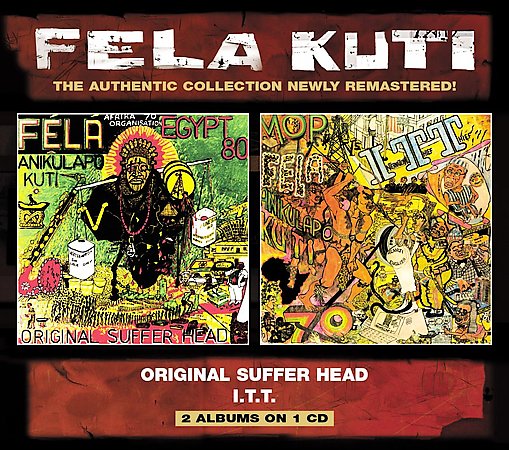 Original Suffer Head/I.T.T. on CD by Fela Kuti