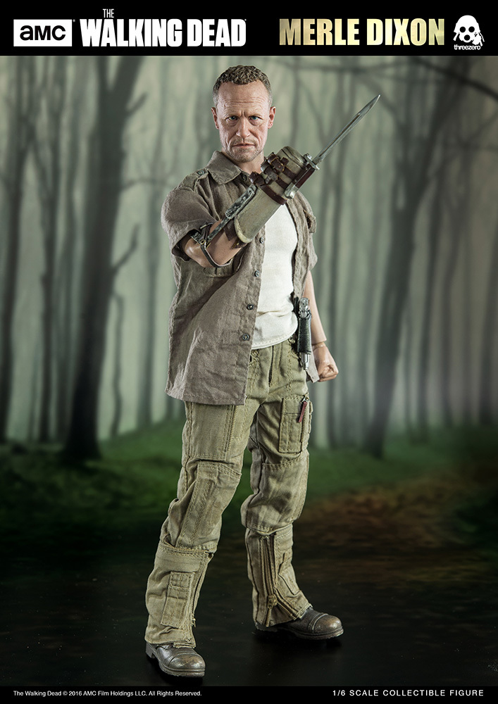 12" Merle Dixon - Action Figure image